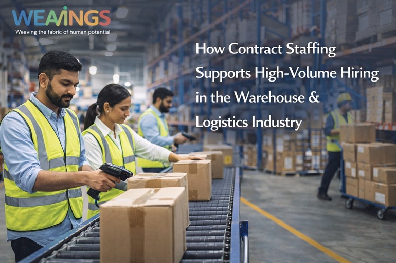 How Contract Staffing Supports High-Volume Hiring in the Warehouse & Logistics Industry - Contract Staffing Services